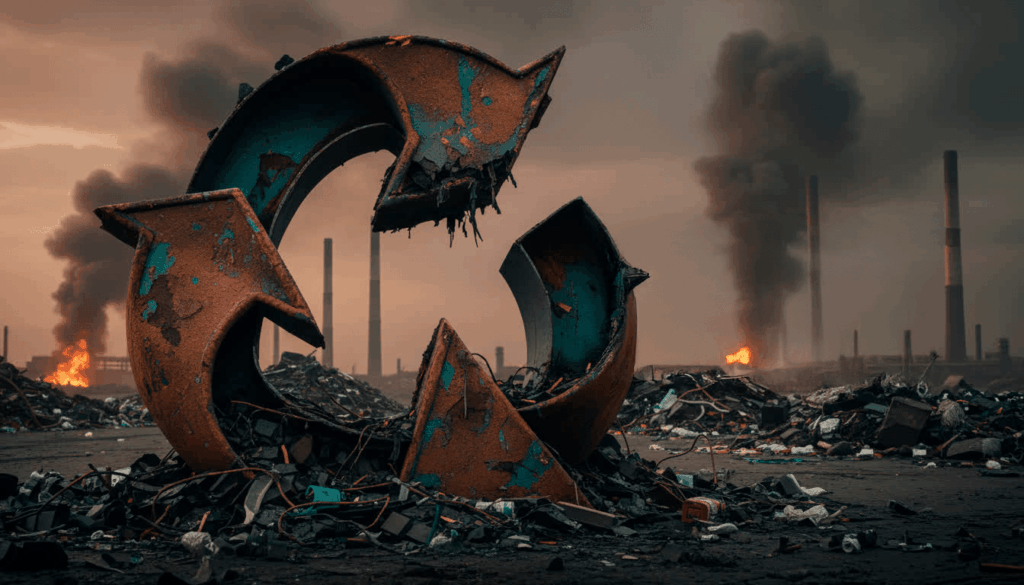 La economía circular es termodinámicamente inviable