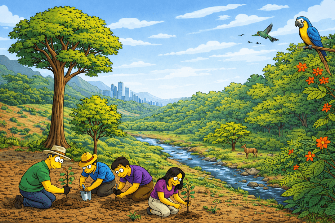 Restauración ecológica con especies nativas fortalece resiliencia climática en Perú