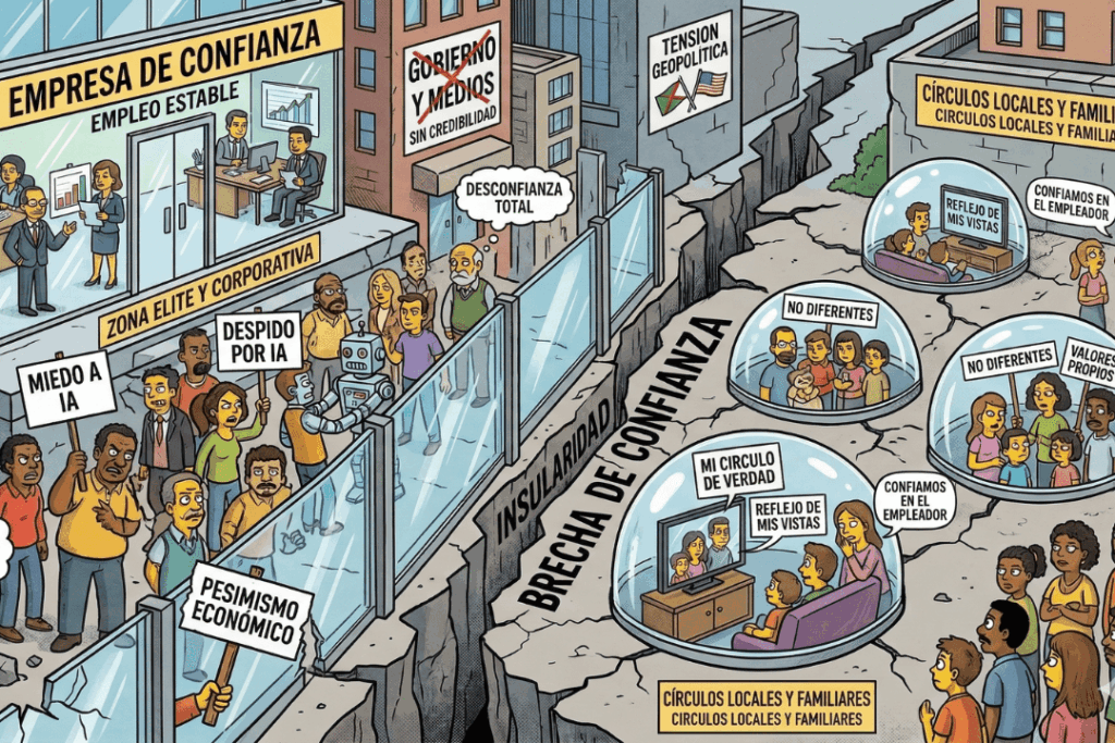 Empresas en Perú deben fortalecer la intermediación de confianza según el Barómetro Edelman 2026