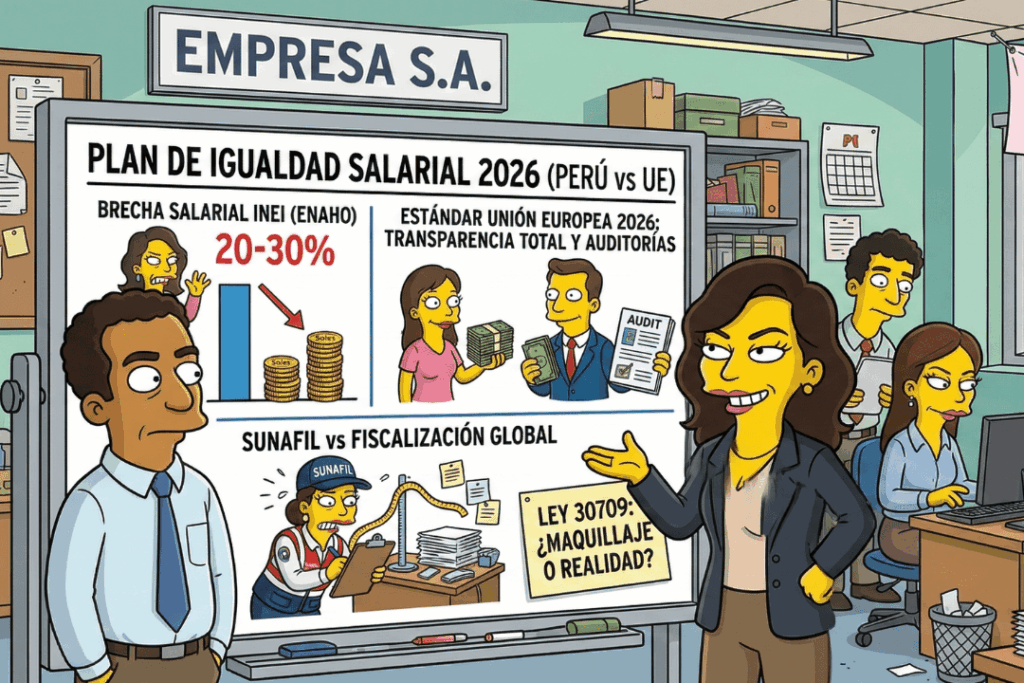 Transparencia salarial en el Perú y brecha salarial entre hombres y mujeres