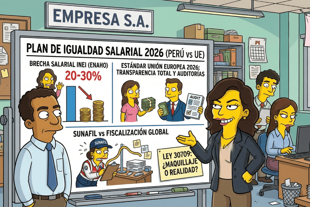Transparencia salarial en el Perú y brecha salarial entre hombres y mujeres