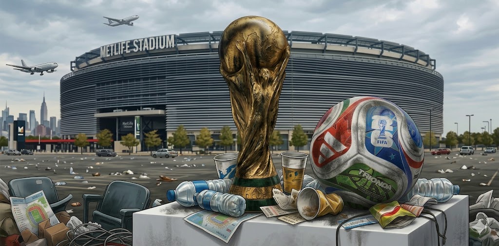 El Mundial 2026 podría convertirse en el torneo más contaminante por su expansión y dependencia del transporte aéreo.