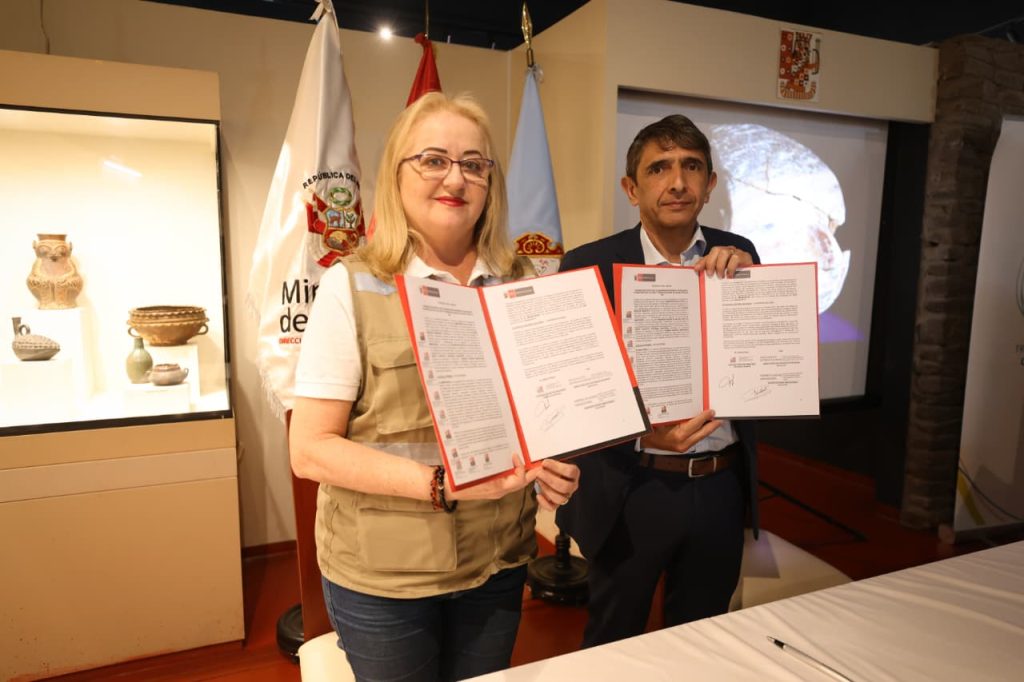 TGP y Ministerio de Cultura firman convenio para la conservación del patrimonio arqueológico en Ayacucho