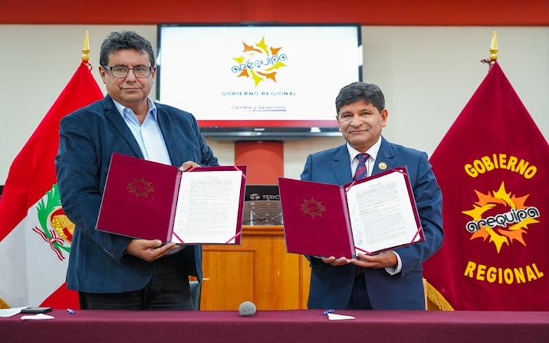 Southern Perú y Gobierno Regional de Arequipa firman convenio de Obras por Impuestos