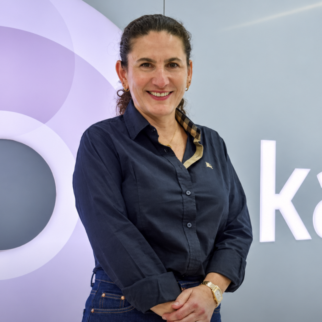 María Vera Bianco de Kallpa Generación en una imagen vinculada a sostenibilidad, gobernanza y gestión de riesgos.