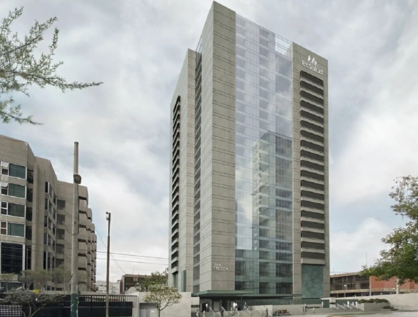 Torre Trecca de EsSalud en Jesús María, proyecto de modernización para atención ambulatoria especializada en Lima.